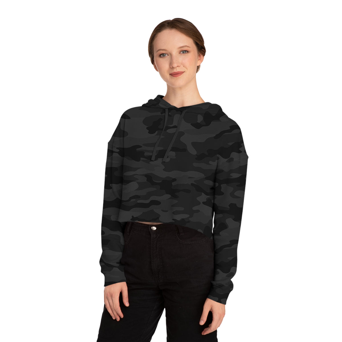 Cropped Hoodie with The Dailey Method Heart Design