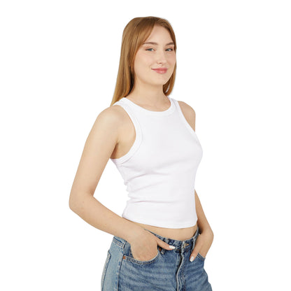 Women’s Micro Rib Racer Tank Top - 2 colors available