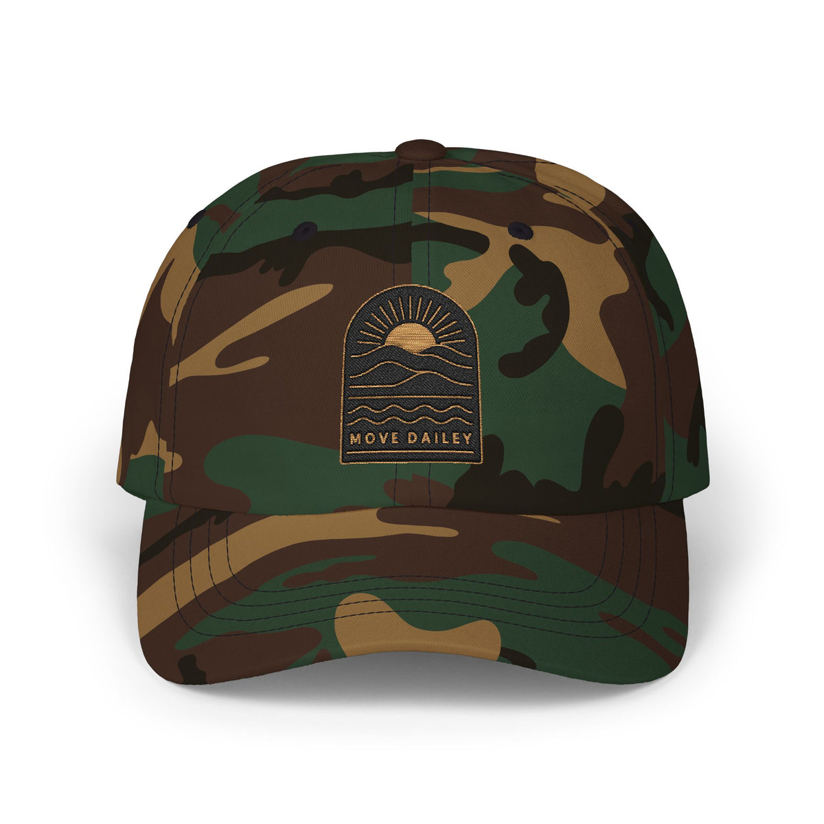 Embroidered Move Dailey Classic Dad Cap Relaxed Hat