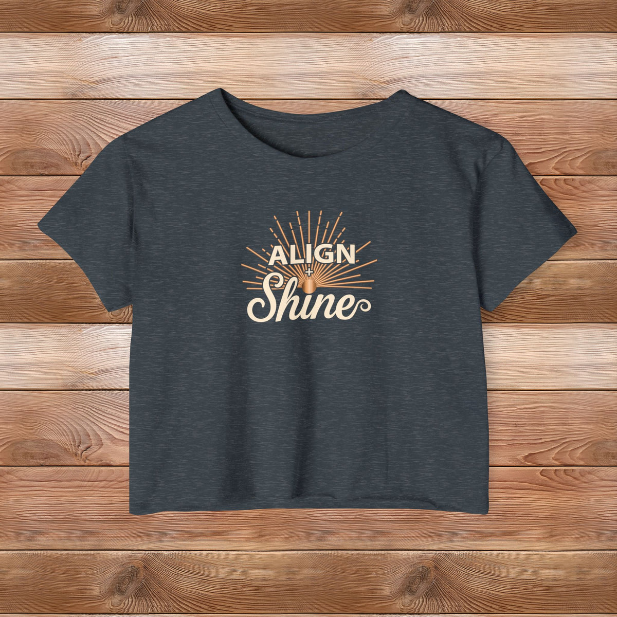 Align + Shine Women's Crop Top