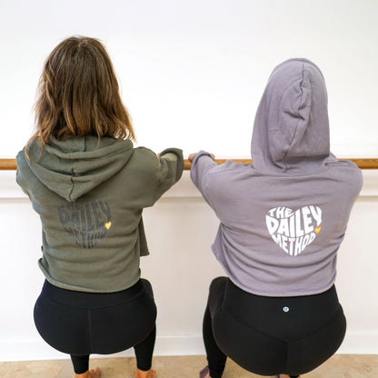 Olive Crop Hoodie